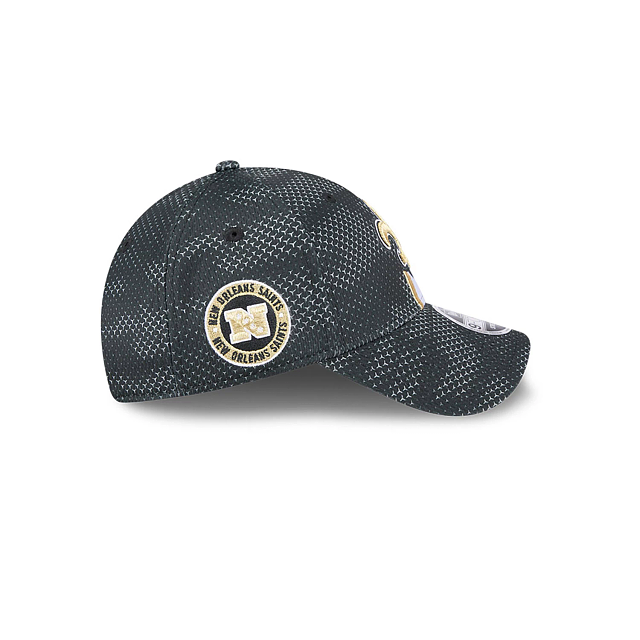 Casquette à pression extensible 9Forty 2024 Sideline pour homme NFL New Era New Orleans Saints