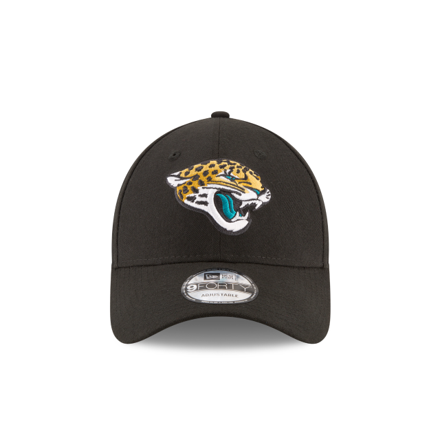 Casquette ajustable Jacksonville Jaguars NFL New Era pour homme, noire, 9Forty The League