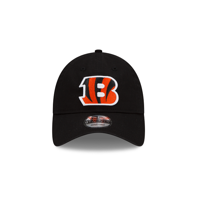 Casquette ajustable classique 9Twenty Core noire NFL New Era pour homme des Bengals de Cincinnati