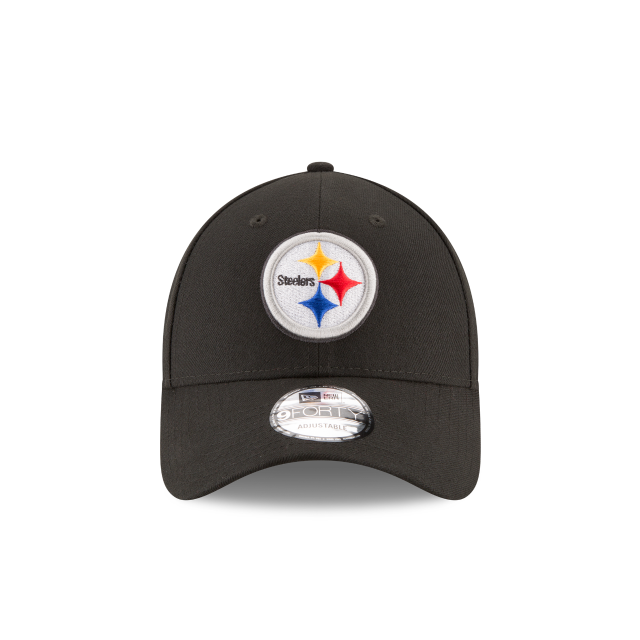 Casquette ajustable 9Forty The League noire pour homme des Pittsburgh Steelers NFL New Era