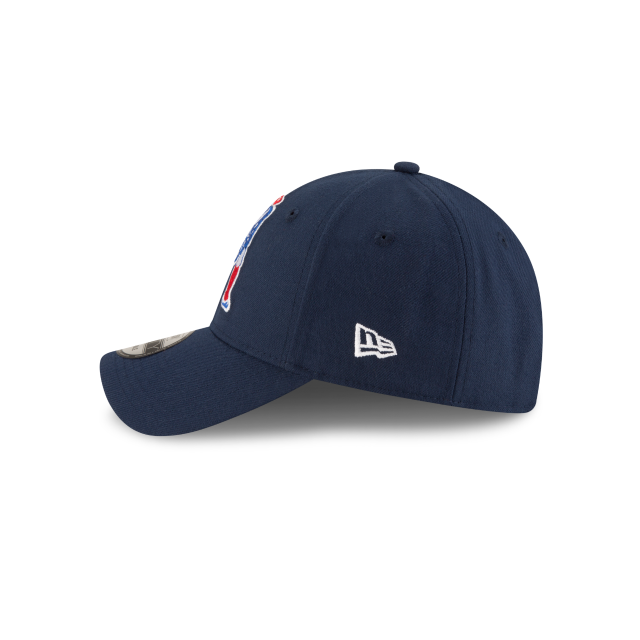 Casquette ajustable New Era 9Forty Heritage The League bleu marine pour homme des Patriots de la Nouvelle-Angleterre NFL