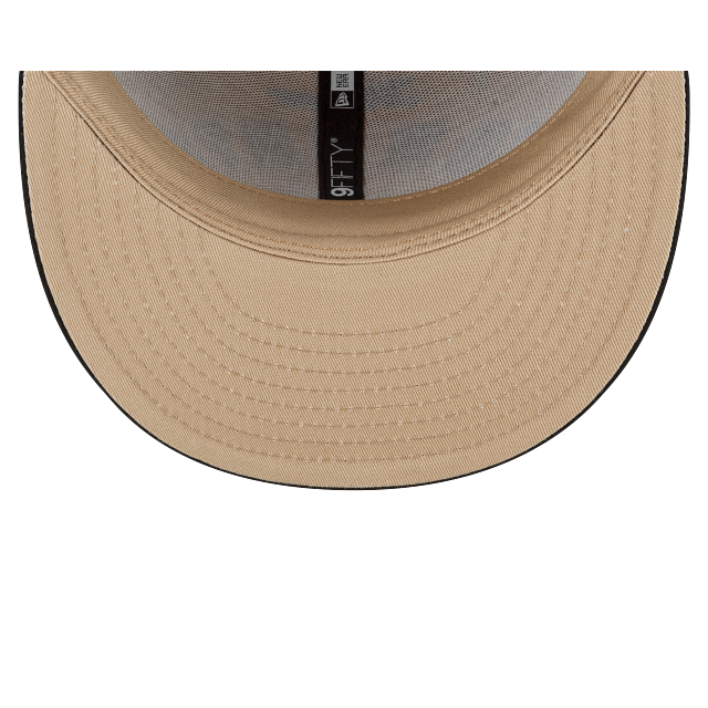 Casquette à visière ajustable 9Fifty City Edition beige des Toronto Raptors NBA New Era pour homme