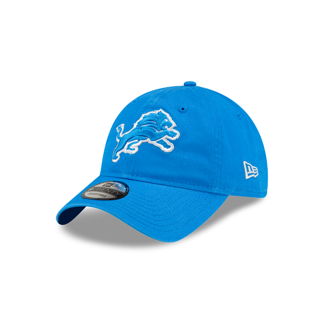 Casquette ajustable classique 9Twenty Core bleu Honolulu pour homme des Detroit Lions NFL New Era