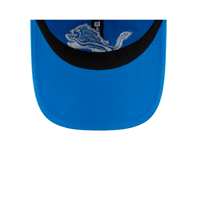Casquette ajustable classique 9Twenty Core bleu Honolulu pour homme des Detroit Lions NFL New Era