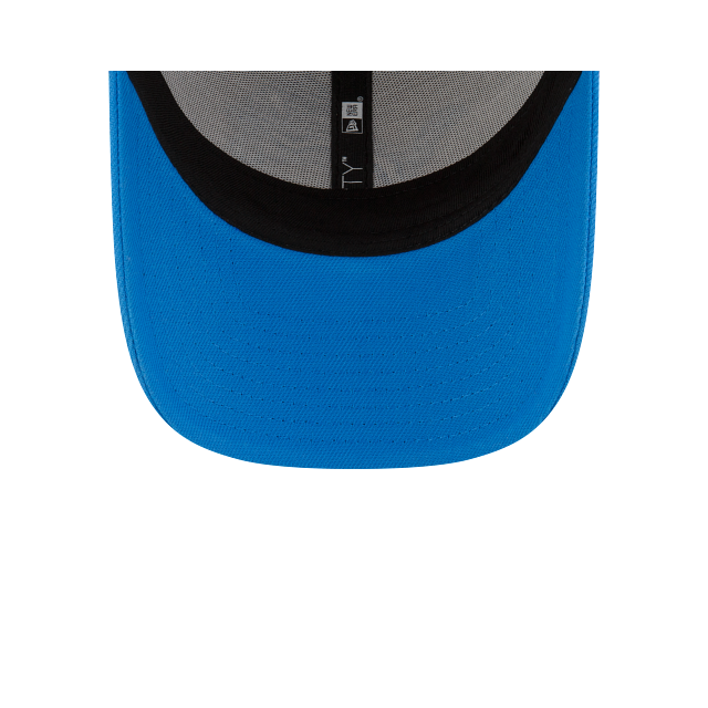 Casquette ajustable 9Forty bicolore bleu/gris pour homme Detroit Lions NFL New Era