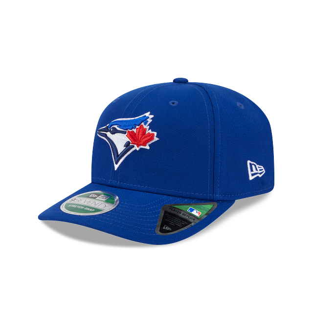Casquette à visière ajustable 9Seventy Player Replica MLB New Era pour homme des Blue Jays de Toronto