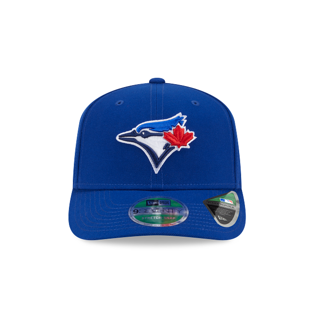 Casquette à visière ajustable 9Seventy Player Replica MLB New Era pour homme des Blue Jays de Toronto
