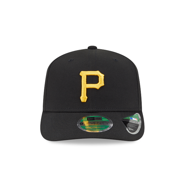 Casquette Snapback Réplique Joueur 9Seventy MLB Pittsburgh Pirates New Era pour Homme Noir