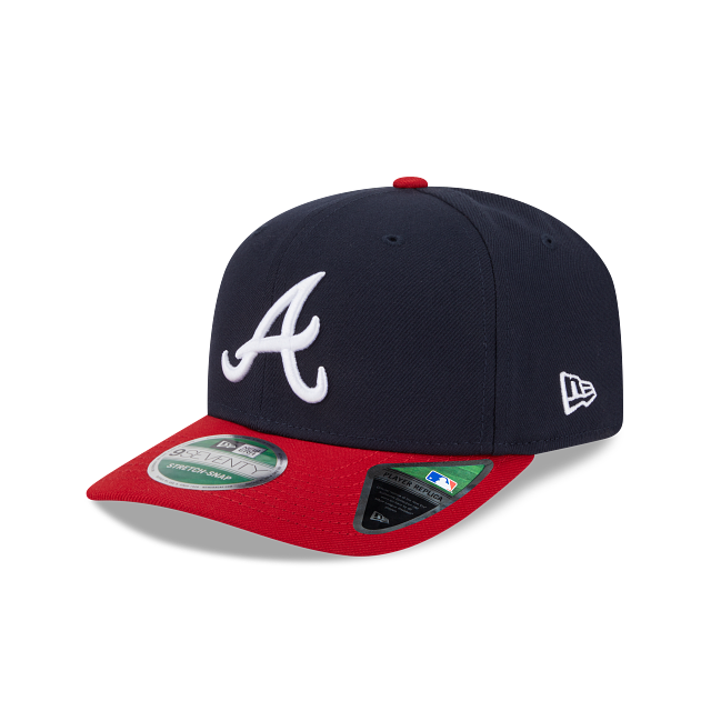Atlanta Braves MLB New Era Men's Navy/Red 9Seventy Player Replica Snapback