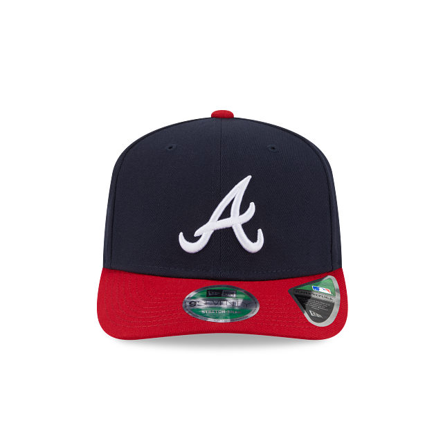 Atlanta Braves MLB New Era Men's Navy/Red 9Seventy Player Replica Snapback