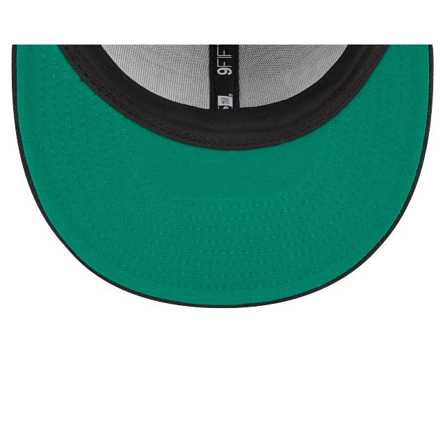 Casquette Snapback New Era 9Fifty Post Up pour homme de la saison inaugurale 2009 des Yankees de New York MLB noire