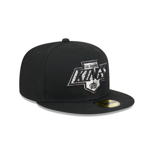 Casquette ajustée noire 59Fifty Core des Kings de Los Angeles de la LNH pour homme de New Era