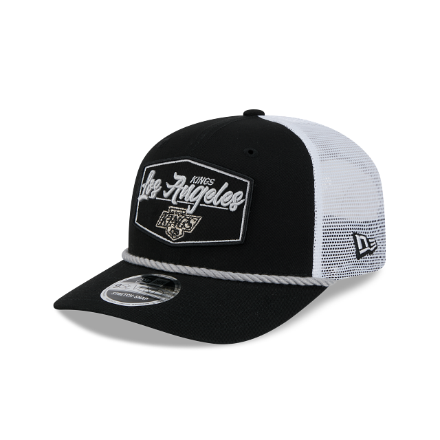 Los Angeles Kings NHL New Era Men's Black 9Seventy Cord Snapback Hat