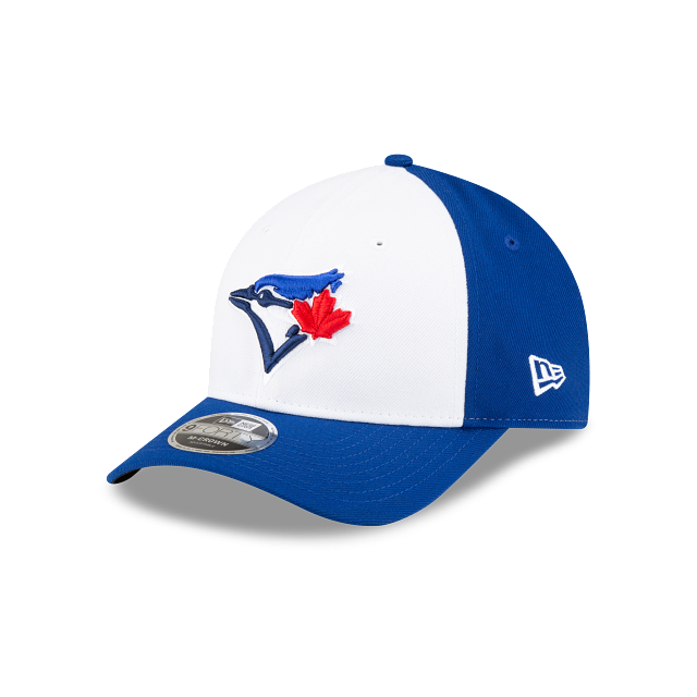 Toronto Blue Jays MLB New Era Men's White Blue 9Forty Player Replica Snapback