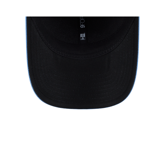 Casquette Snapback New Era 9Forty M-Crown Replicas des joueurs des Blue Jays de Toronto, bleu marine et bleu clair, pour homme.