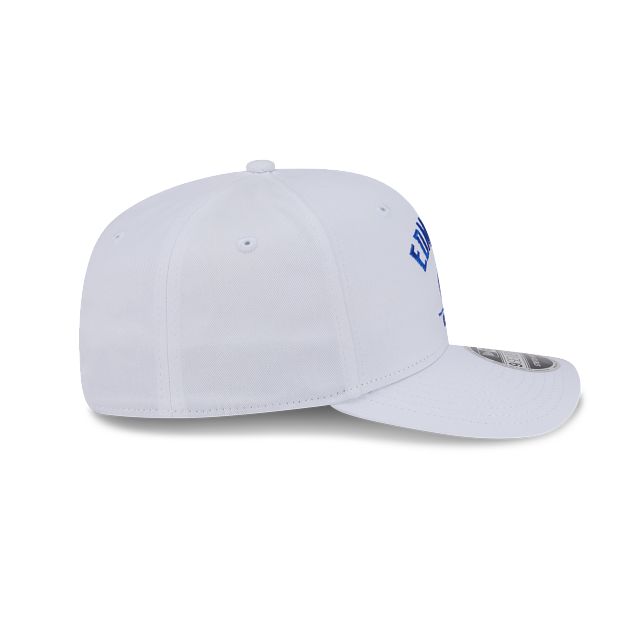 Casquette Snapback 9Seventy blanche de la LNH des Oilers d'Edmonton pour hommes de New Era