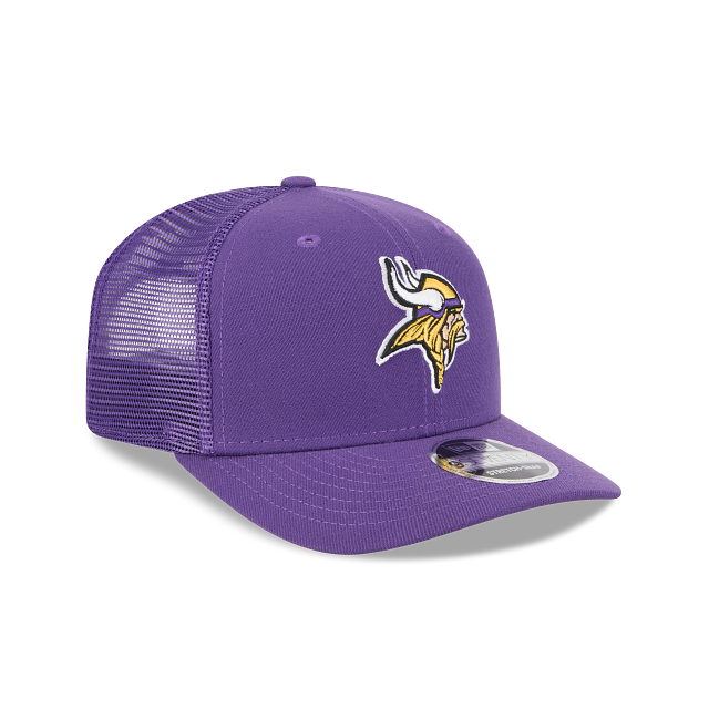 Casquette snapback extensible violette 9Seventy des Vikings du Minnesota NFL New Era pour homme
