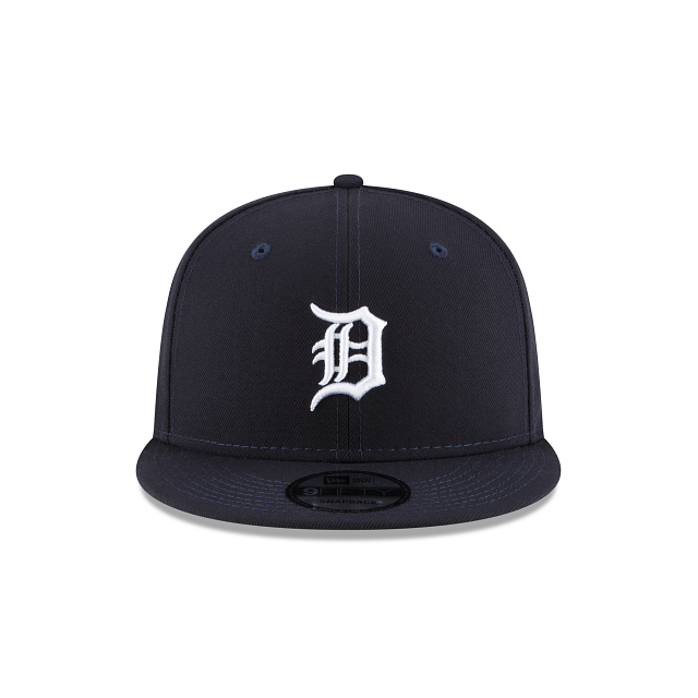 Casquette snapback basique 9Fifty bleu marine des Detroit Tigers de la MLB New Era pour homme