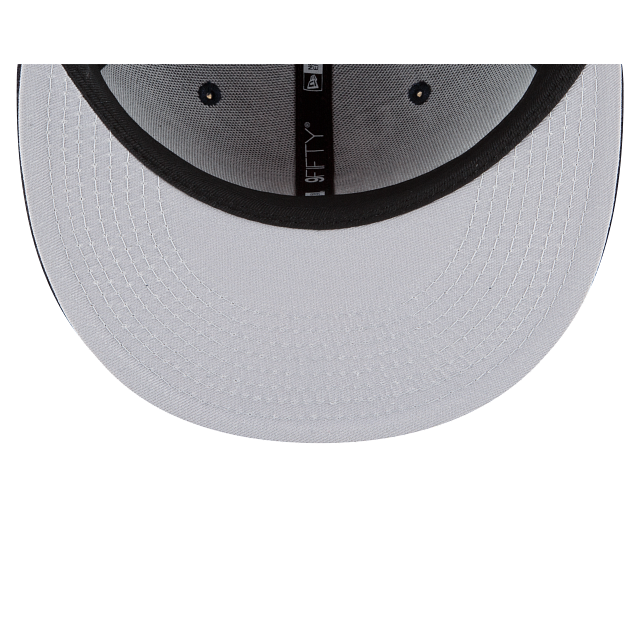 Casquette snapback basique 9Fifty bleu marine des Detroit Tigers de la MLB New Era pour homme