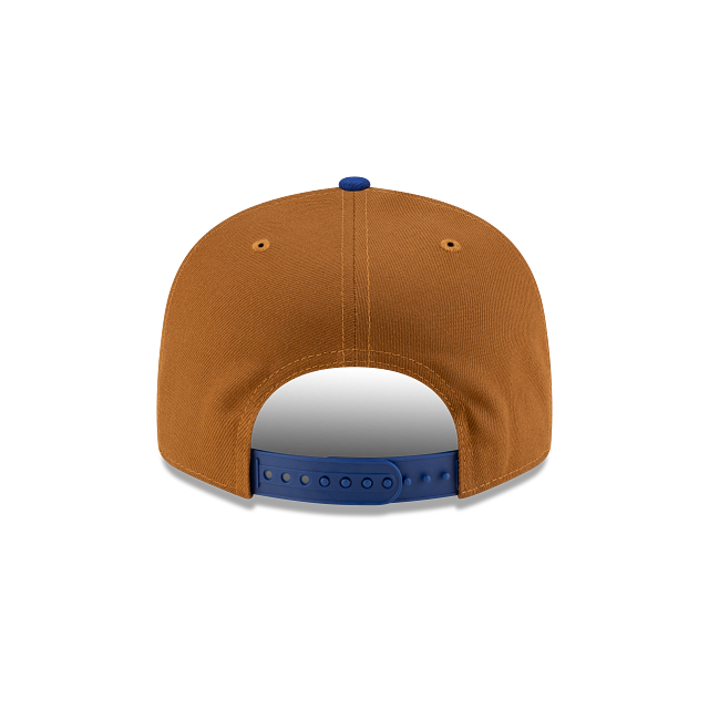 Montreal Expos MLB New Era Men's 9Fifty Toasted Peanut/Royal Basic Snapback Hat