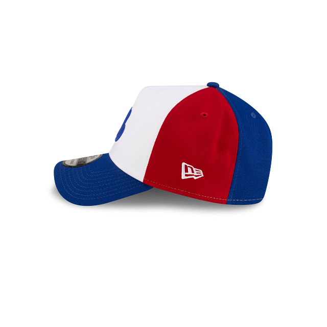 Casquette snapback tricolore 9Forty A-Frame des Expos de Montréal MLB New Era pour homme