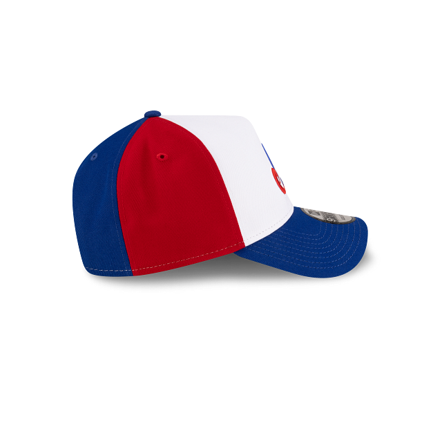 Casquette snapback tricolore 9Forty A-Frame des Expos de Montréal MLB New Era pour homme