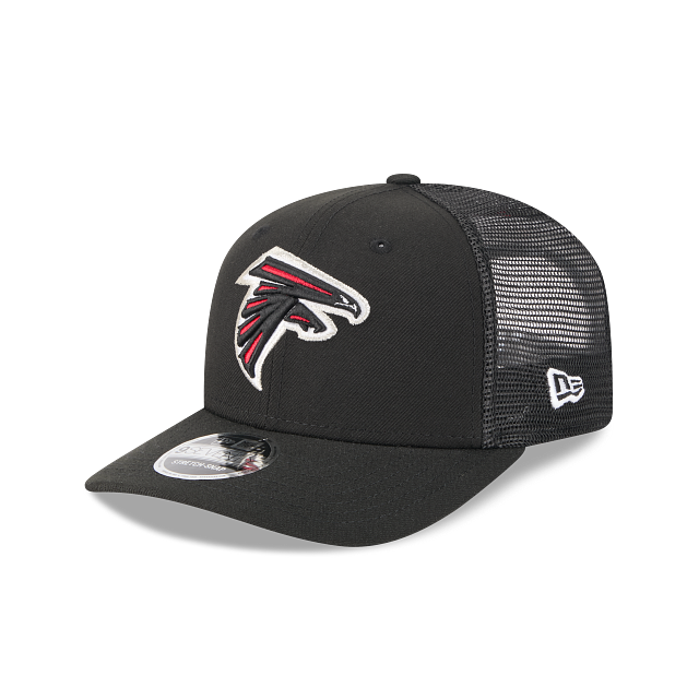Atlanta Falcons NFL New Era Men's Black 9Seventy Stretch Trucker Snapback