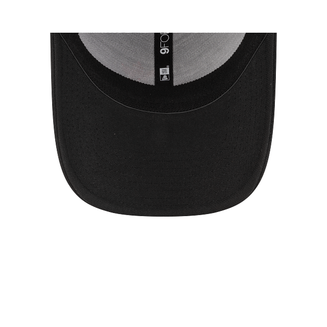 Casquette à pression extensible New Era 9Forty pour homme, noire et rouge, des Blue Jays de Toronto, MLB