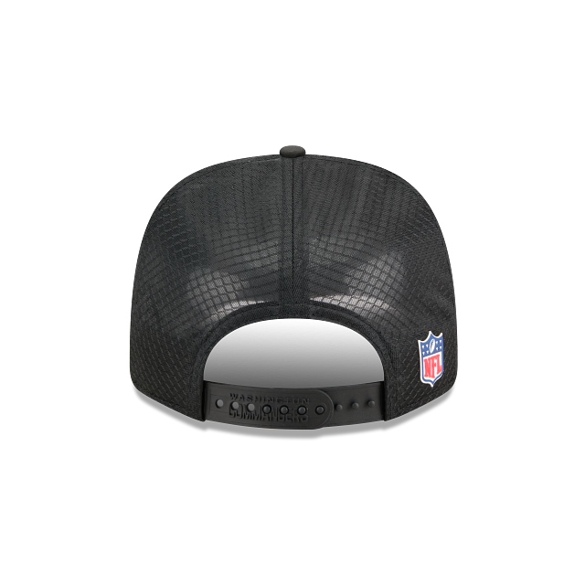 Washington Commanders NFL New Era Men's Charcoal 9Seventy 2025 Sideline Hot Weather Trucker Snapback