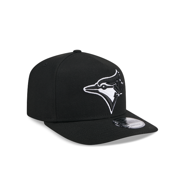 Toronto Blue Jays MLB New Era Men's Black White 9Fifty A-Frame Snapback