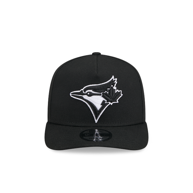 Toronto Blue Jays MLB New Era Men's Black White 9Fifty A-Frame Snapback