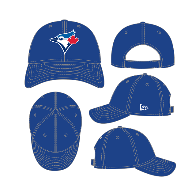 Toronto Blue Jays MLB New Era Men's Royal 9Forty M-Crown Stretch Snapback