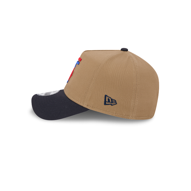Toronto Blue Jays MLB New Era Men's Khaki/Black 2024 City Connect 9Forty A-Frame Snapback