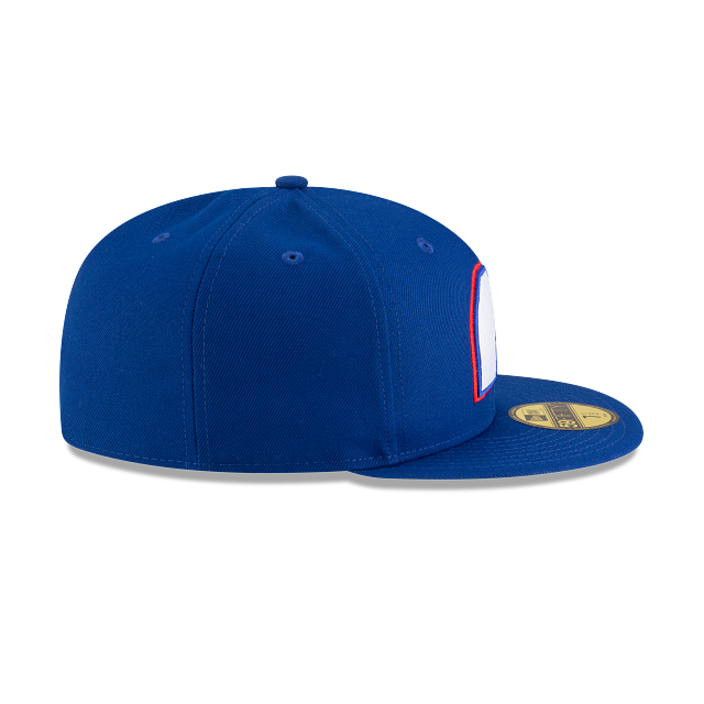 Casquette ajustée New Era 59Fifty Basic bleu royal de la collection Vintage des Nordiques de Québec (NHL)