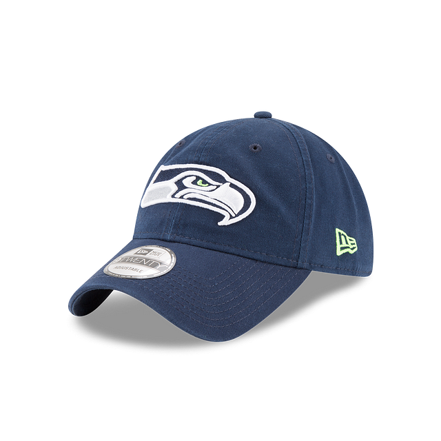 Casquette ajustable classique 9Twenty Core pour homme, marine, Seattle Seahawks NFL New Era