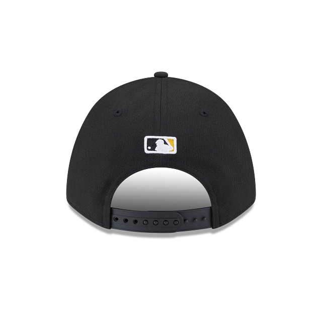 Casquette snapback réplique du joueur Pittsburgh Pirates MLB New Era 9Forty M-Crown noire pour homme
