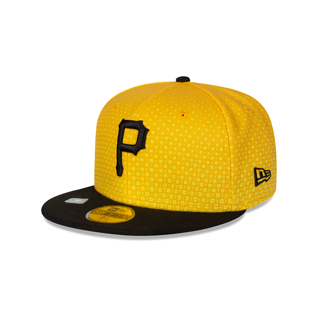 Casquette ajustée Pittsburgh Pirates MLB New Era 59Fifty 2023 City Connect pour homme, jaune et noire