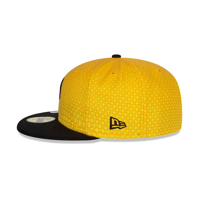Casquette ajustée Pittsburgh Pirates MLB New Era 59Fifty 2023 City Connect pour homme, jaune et noire