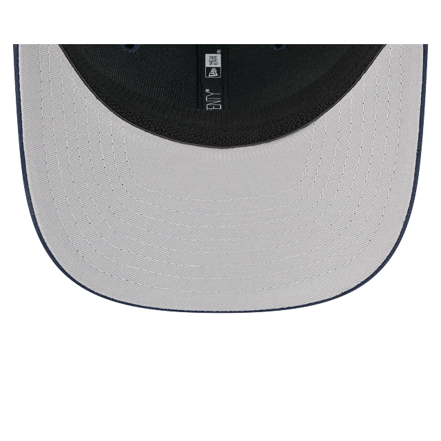 Casquette trucker New Era 9Seventy Stretch bleu marine pour homme, New England Patriots NFL