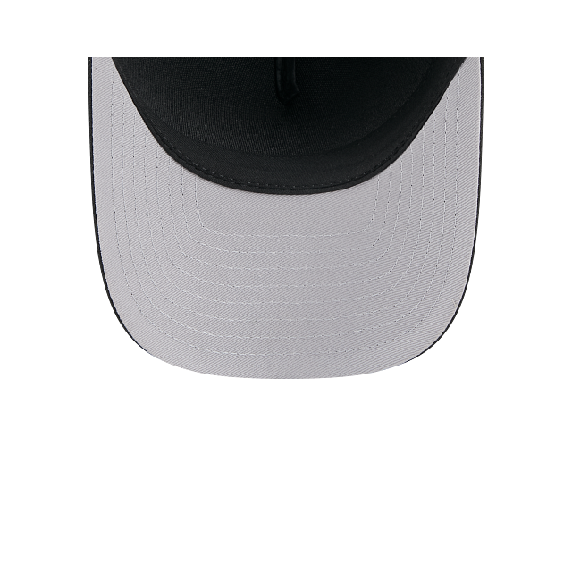 New England Patriots NFL New Era Men's Black on Black 9FORTY M-Crown Adjustable A-Frame Hat