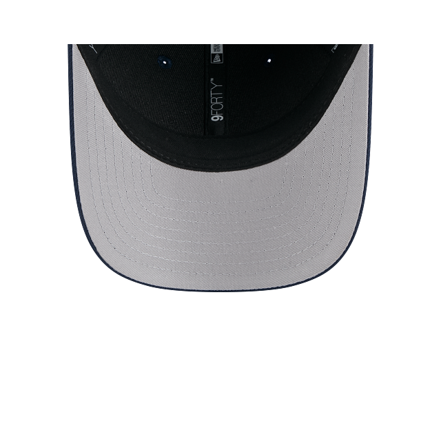 New England Patriots NFL New Era Men's Navy 9FORTY M-Crown Snapback Team Hat