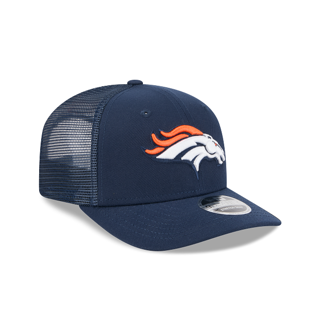 Casquette trucker New Era 9Seventy Stretch bleu marine pour homme, Denver Broncos NFL