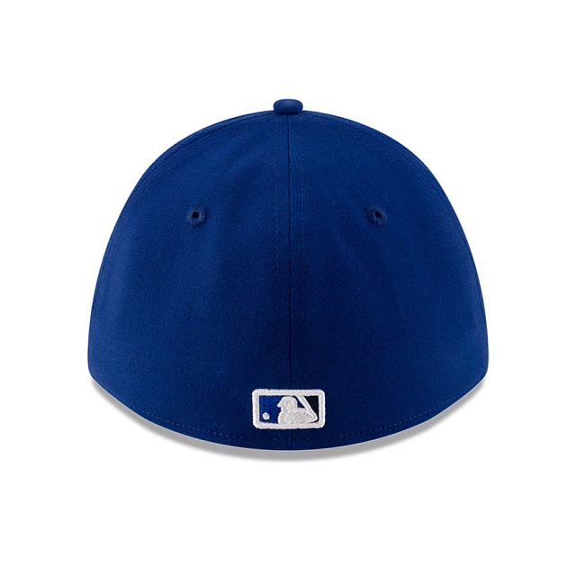 Toronto Blue Jays MLB New Era Men's Royal 39Thirty M-Crown Player Replica Stretch Fit Hat
