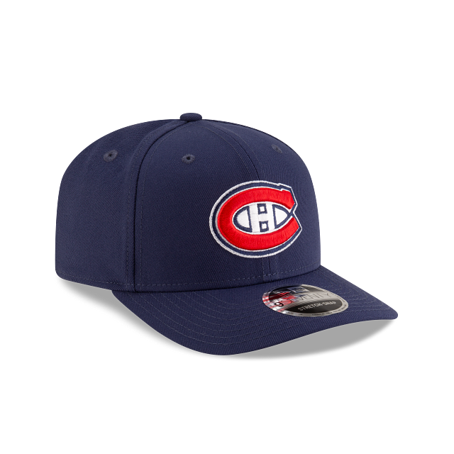 Montreal Canadiens NHL New Era Men's Navy 9Seventy Team Color Stretch Snapback Hat