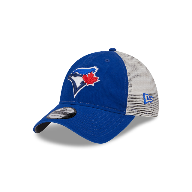 Toronto Blue Jays MLB New Era Men's Royal 9Twenty 1992 World Series Trucker Snapback Hat