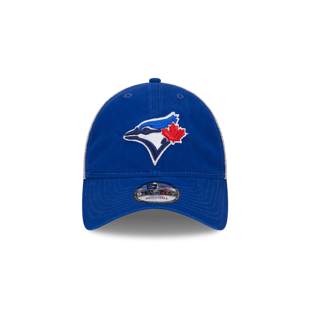 Toronto Blue Jays MLB New Era Men's Royal 9Twenty 1992 World Series Trucker Snapback Hat