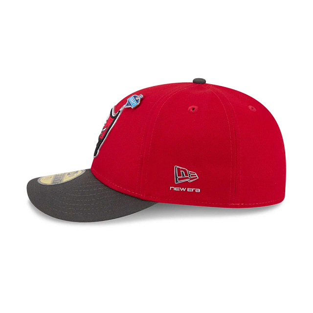 Tampa Buccaneers NFL New Era Men's Red 59Fifty 2026 Draft Fitted Hat