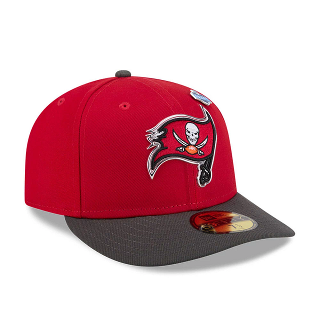 Tampa Buccaneers NFL New Era Men's Red 59Fifty 2026 Draft Fitted Hat