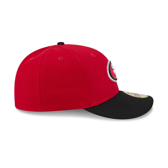 San Francisco 49ers NFL New Era Men's Red 59Fifty Pre-Curved 2026 Draft Fitted Hat
