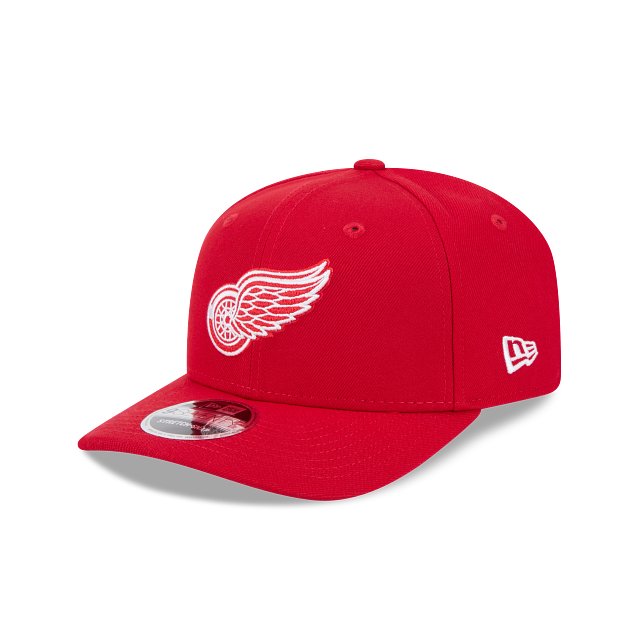 Detroit Red Wings NHL New Era Men's Red 9Seventy Team Color Stretch Snapback Hat